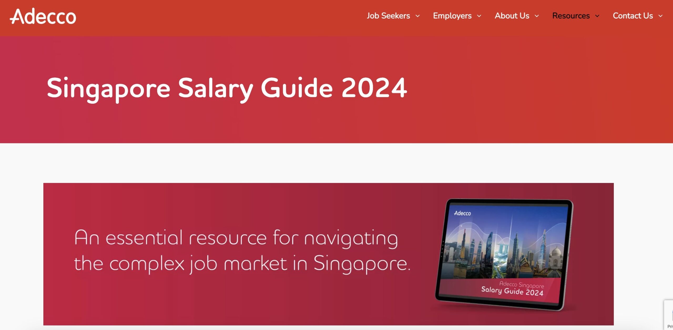 adecco salary guide