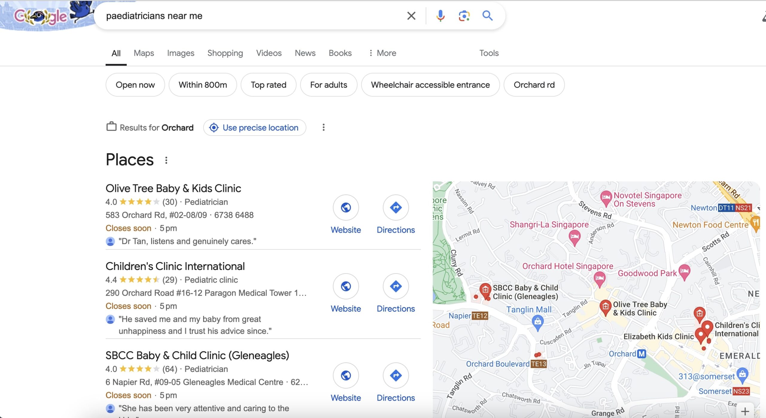 google my business search scaled